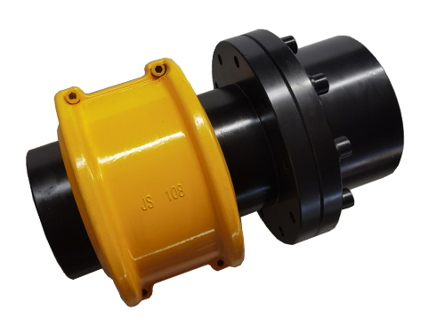 带法兰蛇形弹簧联轴器